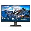 Philips P Line 439P1/00 Monitor PC 108 cm (42.5) 3840 x 2160 Pixel 4K Ultra HD LCD Nero GARANZIA ITALIA