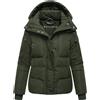 Navahoo Zauberlicht 14 giacca trapuntata da donna, dark olive,