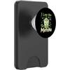 Funny Matcha Green Bubble Tea Latte Boba Tè verde Matcha Bubble Latte Boba Ti amo So Matcha PopSockets PopWallet per MagSafe