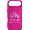 If I'm Drunk It's Her Fault Tee shirt fo Custodia per iPhone Air Se sono ubriaco è colpa sua
