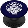 Ylläs Finnland Ski Resort Souvenirs Ylläs Scritta Skihut Suomi PopSockets PopGrip Adesivo