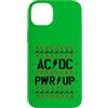 AC/DC Custodia per iPhone 14 Plus Ufficiale AC/DC PWR UP Stitch Pixels Christmas