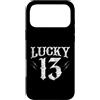 Merch Maniacs Custodia per iPhone 17 Pro Max Numero 13 FORTUNATO