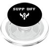 Gamer Gifts Funny Tees SUPPORTO DIFFERENZA SUPP DIFF BOT DIFF GAP PopSockets PopGrip per MagSafe