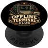Circuitforge Maker Art Elettronica fai da te del computer retrò del club terminale offline PopSockets PopGrip Adesivo