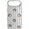 Boho Animal Lover Illustrations Custodia per iPhone Air Carino Riccio Cuori e Strisce