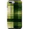 generic Custodia per iPhone 7 Plus/8 Plus Grafica Preppy Cottagecore Plaid Verde