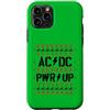 AC/DC Custodia per iPhone 11 Pro Ufficiale AC/DC PWR UP Stitch Pixels Christmas