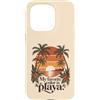 Vacation Beach Days Custodia per iPhone 15 Pro Divertente spiaggia vacanza tropicale tramonto Playa Citazione