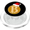 BITCOIN BTC CRIPTOVALUTA MONETA REGALI M NATALE XMAS BITCOIN CRYPTO MINER MONEY TRADER DONNA UOMO PopSockets PopGrip per MagSafe