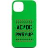 AC/DC Custodia per iPhone 13 Ufficiale AC/DC PWR UP Stitch Pixels Christmas