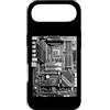 Grandio Design Geeky Computer & IT Novel Custodia per iPhone Air Computer Builder Scheda Madre Circuito Divertente PC Nerd