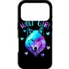 Just a Girl who Loves Wolves TS Gifts Co Custodia per iPhone 17 Pro Solo una ragazza che ama i lupi - Amante dei lupi galassia