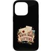 Inkwell Bloom Correspondence Custodia per iPhone 13 Pro Scrivi più Lettere Vintage