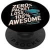 Network Engineer Designs Ingegneria di rete divertente Ping Network PopSockets PopGrip Adesivo