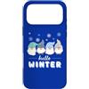 Winter by Content Design Studio Custodia per iPhone 17 Pro Max Gnomi invernali, gnomi natalizi con frasi divertenti