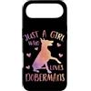 Just a Girl who Loves TS Gifts Co. Custodia per iPhone Air Solo una ragazza che ama i dobermann - Mamma doberman