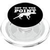 Funny Pointer Dog Quote & Vizsla Puppy A Divertente puntatore cane citazione e Vizsla cucciolo proprietario regalo PopSockets PopGrip per MagSafe