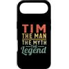 Retro Personalizzato Nome Tim Regalo Custodia per iPhone Air Tim The Man The Myth The Legend Nome Tim