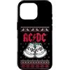 AC/DC Custodia per iPhone 16 Pro Ufficiale AC/DC Christmas Bells and Stitch Rock