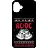 AC/DC Custodia per iPhone 16 Plus Ufficiale AC/DC Christmas Bells and Stitch Rock