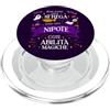 Regali Nipote Femmina da Nonna Compleann Non Una Strega Sono Una Nipote Regalo Nipote Femmina Da Zia PopSockets PopGrip per MagSafe