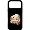 Inkwell Bloom Correspondence Custodia per iPhone 17 Pro Max Scrivi più Lettere Vintage