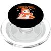 Kawaii Autumn Ghost Design Zucca Spezie E Vibazioni spettrali Carino Autunno Fantasma Autunno PopSockets PopGrip per MagSafe