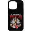 4 Years Birthday Merch Custodia per iPhone 13 Pro Questo piccolo lottatore è 4-4 ° compleanno festa di compleanno