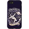 Cosmic Orbit Frontier Custodia per iPhone SE (2020) / 7/8 Carino Astronauta Spazio Motivazione Progresso Citazione