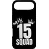 Quinceanera 15th Birthday mis squad love Custodia per iPhone Air MIS 15 SQUAD Quinceanera Birthday Crew Festa messicana