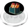 Cool matches box Partite box costume per gli amanti dei fiammiferi PopSockets PopGrip per MagSafe