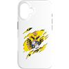 Lobro Design Custodia per iPhone 16 Bandiera Regno Lombardo Veneto Italia effetto 3D italiano