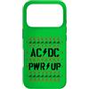 AC/DC Custodia per iPhone 17 Pro Ufficiale AC/DC PWR UP Stitch Pixels Christmas