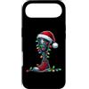 Leg Prosthetics Amputee Amputation Xmas Custodia per iPhone Air Cappello natalizio per amputati, protesi per gambe