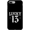 Merch Maniacs Custodia per iPhone 7 Plus/8 Plus Numero 13 FORTUNATO