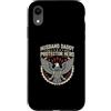 Cool And Funny Designs for Moms And Dads Custodia per iPhone XR Husband Daddy Protector Hero