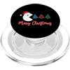Xmas Retro Game Enthusiast Video Game Co Buon Natale Vintage Giochi di Natale Retro Amante dei videogiochi PopSockets PopGrip per MagSafe