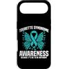 Tourette Syndrome Design For Awareness M Custodia per iPhone Air Tourette Support Teal Ribbon diversa sindrome di Tourette