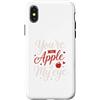 Apple of My Eye Clothing Co. Custodia per iPhone X/XS Fruit Apple Eye Love Romantic Lovely Gift Idea Apple of eye