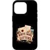 Inkwell Bloom Correspondence Custodia per iPhone 16 Pro Scrivi più Lettere Vintage