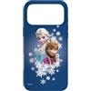 Disney Custodia per iPhone 17 Pro Max Disney Frozen Anna ed Elsa Sorelle e fiocchi di neve
