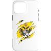 Lobro Design Custodia per iPhone 16 Pro Max Bandiera Regno Lombardo Veneto Italia effetto 3D italiano