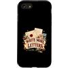 Inkwell Bloom Correspondence Custodia per iPhone SE (2020) / 7/8 Scrivi più Lettere Vintage