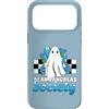 Diabetes Awareness Month T1D Sugar Skull Custodia per iPhone 17 Pro Max Dead Pancreas Society Halloween Carino Fantasma Blu Retro