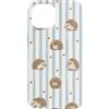 Boho Animal Lover Illustrations Custodia per iPhone 15 Carino Riccio Cuori e Strisce