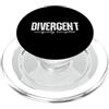 Canny Geek Divergente e unico complesso PopSockets PopGrip per MagSafe