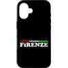 Design Ricordi d'Italia Tricolore Custodia per iPhone 16 Souvenir Firenze, Italia, con tricolore e bandiera italiana