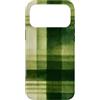 generic Custodia per iPhone 17 Pro Max Grafica Preppy Cottagecore Plaid Verde
