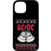 AC/DC Custodia per iPhone 15 Ufficiale AC/DC Christmas Bells and Stitch Rock
